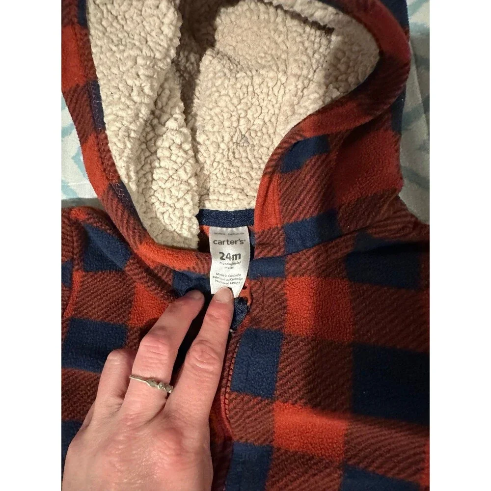 24m carters zipper outfit